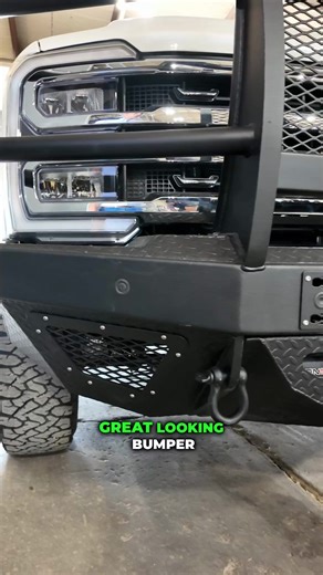 What's the Deal with Bodyguard Bumpers? The finish, the lighting, the winch—this thing just hits different. Built for function, but it’ll get you noticed too. #HeavyDutyBumper #FordTrucks #WorkTruck | Whiteface Ford
