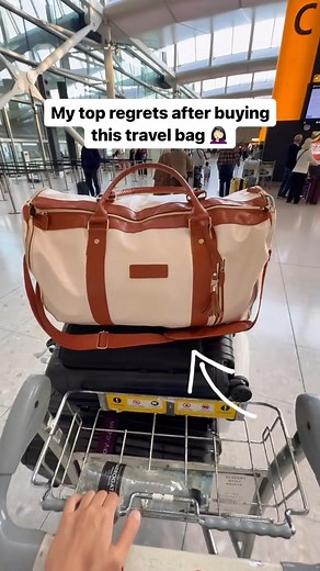 Pack smart and travel in style with the Large Capacity Travel Duffle...