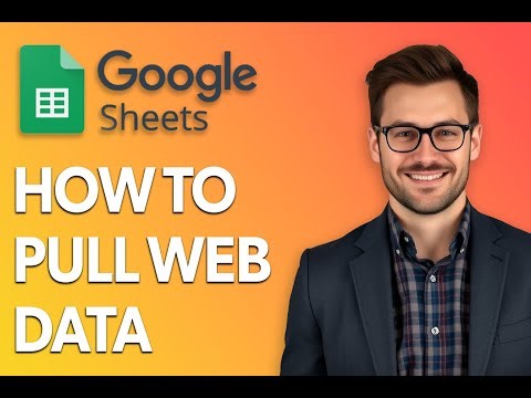 How To Pull Web Data In Google Sheets In 5 Seconds! [Quick Tutorial]