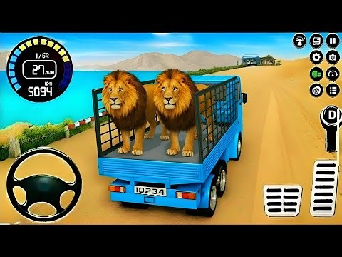 Farm Animal Truck Transport Simulator - Real Zoo Transpoter Truck Driving - Android GamePlay #9