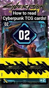 How to Read a Cyberpunk TCG Card (Every Part Explained)