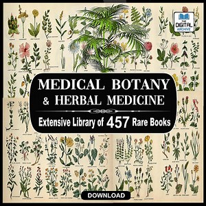 Medical Botany & Herbal Medicine - 457 Rare Books - Remedies, Cures, Medicinal Plants, Herbalism (PDF Download) - Etsy