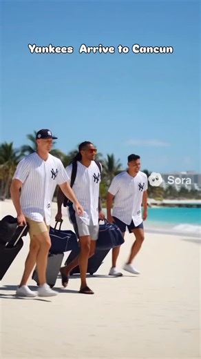 Mets and Red Sox welcome the Yankees to Cancun #mlb #yankees #postseason #sora #mets | Allan Ramirez