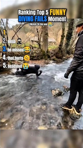 Top 5 Funny Diving Fails 😂 | Worst Dive Attempts Caught on Camera #funnyfails #diving #trynottolaugh
