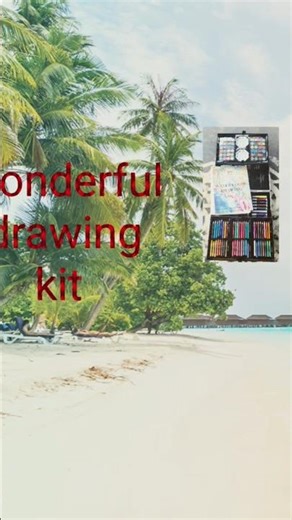 A drawing kit bought online for our children