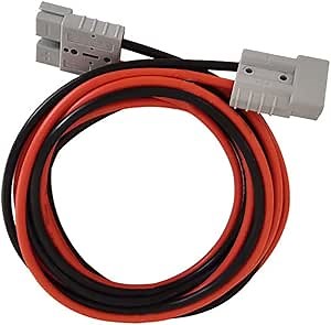 IZTOSS 175A Anderson Connector 2 to 4 Gauge Battery Quick Connect Disconnect 12V-36V Anderson Plug with 4FT 6AWG Battery Connect Cable for Car Truck RV Recovery Winch Boat Towing