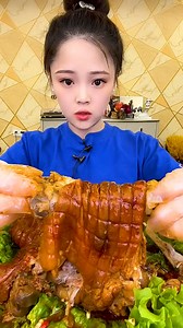 639K views · 17K reactions | Pig Leg Grilled - Yummy Eating Show | My Food | Facebook
