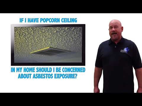 Are Popcorn Ceilings Dangerous? | The Asbestos Institute