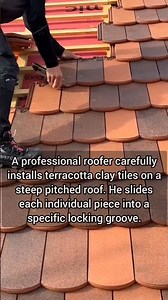 Incredible Pattern Formed By These Traditional Clay Tiles