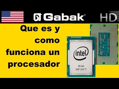 Que es un procesador y como funciona CPU