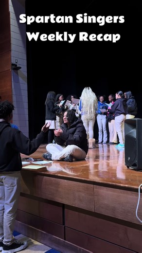 Big week ahead, but we can handle it😉 #SpartanSingers #bestdmvchoir #pgcps #weeklyrecap #dmv