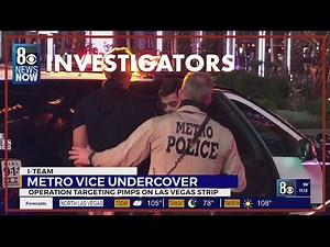 I-Team: Metro undercover operation targets pimps on Las Vegas Strip