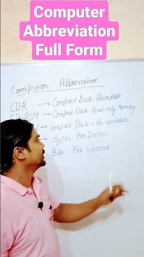 Computer Related Full Form | CD-R | CD-ROM | CD-R/W | BPI | BPS #shorts #youtubeshorts #reels