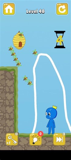 draw to save rainbow monster seviye 48 fail