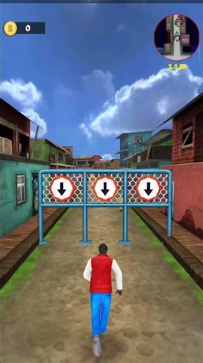 Thief is running very fast and I am chasing him in street chaser game #streetchaser #gaming