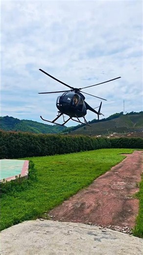 Smooth landing #helicopter #helicopterflight #aviation