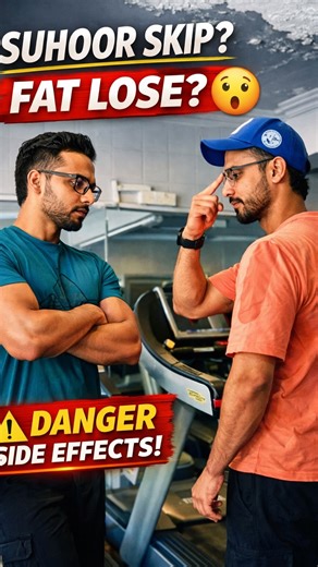 Sadik fitness&life style | Suhoor skip cheyyunnundo?👇🏻 Appo fasting longer alla problem… Muscle loss aanu silent problem. Ramadan fat loss science simple aanu:... | Instagram