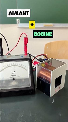 ⚡ Principle of the ALTERNATOR! How to create an electric current? #physics #science #electricity