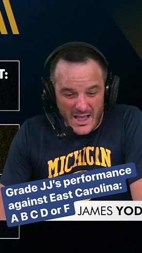 4.7K views · 125 reactions | Roman Wilson's 3rd touchdown from JJ McCarthy vs. East Carolina - James Yoder with the live call | Michigan Wolverines by Chat Sports | Facebook