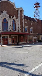 The Indiana Theater. The building is needing major renovation.