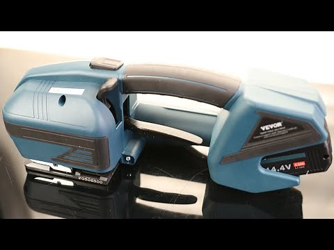 VEVOR Electric Strapping Machine, for 0.35"-0.63" PP PET Straps, Portable Electric Banding Tool