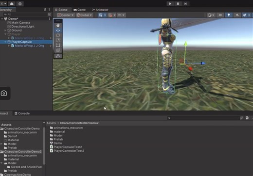 角色控制和动画_1_角色Animator概念及制作流程