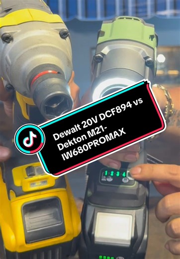 Dewalt 20V DCF894 vs Dekton M21-IW680PROMAX Review