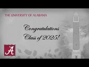 2025 Spring Commencement - College of Engineering, School of Social Work | The University of Alabama