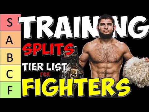 10 Best Workout Splits For Beginner Fighters (Science-Based Tier List)