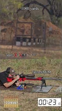 7mm SAUM 1,000 yards | BlackJack Finale 2025