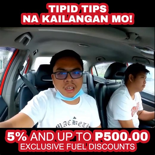 𝐑𝐚𝐦𝐝𝐚𝐦 𝐦𝐨 𝐛𝐚 𝐚𝐧𝐠 𝐭𝐚𝐚𝐬 𝐧𝐠 𝐩𝐫𝐞𝐬𝐲𝐨 𝐧𝐠 𝐠𝐚𝐬𝐨𝐥𝐢𝐧𝐚? Bawat full tank, malaking gastos agad. Good news! Sa Fuel GO Discount Card, makakatipid ka ng hanggang ₱10 per liter sa selected gas stations. Pwede gamitin sa: ⛽ Shell ⛽ Petron ⛽ Caltex ⛽ Seaoil ⛽ Total ⛽ Unioil Mas malaking tipid para sa: �✔ Private car owners� ✔ Riders� ✔ Delivery drivers� ✔ Business owners One-time avail lang, tuloy-tuloy ang tipid. | Fuel Advantage PH