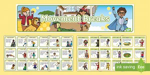 Movement Break Ideas Pack