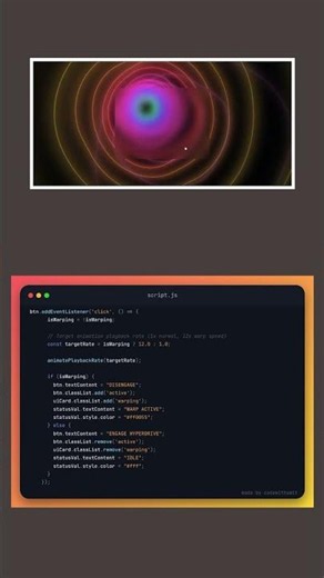 How to Create an Animated Wormhole Zoom Tunnel Effect ⚡ ✨ 🎨