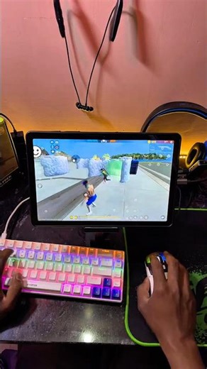 Power Of Keyboard And Mouse On Mobile FreeFire Gameplay #freefire#ffshorts#ggmousepro