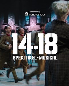 41K views · 321 reactions | Spektakel-musical 14-18 komt terug! 朗 Zijn jullie ook zo benieuwd om deze musical met ijzersterke cast in werkelijkheid te zien?  Boek dan nu als eerste jouw tickets via 14-18.nu. | Studio 100 | Facebook