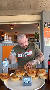 I hit the pie wall 6 minutes in 😅 Today I’m at pie girl Helensvale tackling an epic pie challenge! Would you like to enter a pie eating challenge this Sunday for the chance at $500 cash? DM me if you are interested! | Jimmy Judge