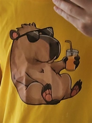 Capybara T-Shirt Showcase: Cycling Style