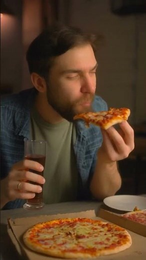 YouTube Description - Eating Pizza |ASMR Eating Sounds |Food Mukbang