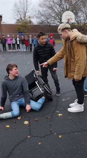 "The taste of asphalt is something you never get used to. It’s gritty, cold, and tastes like old oil and humiliation. I knew that taste better than the school cafeteria pizza. I was twelve, and I’d spent the last two years learning that the world doesn't slow down just because your legs decided to quit working. But the hardest lesson wasn't the physical therapy or the stares in the grocery store; it was the playground at Maplewood Middle. It was a Tuesday in November, that grey, damp kind of col