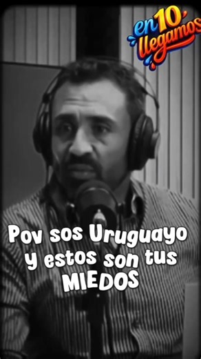What fear did we lack as Uruguayans? Perhaps there are different fears in the interior and in the...
