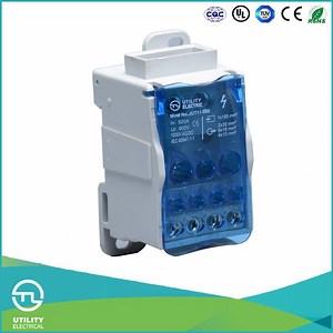 [Hot Item] 160A DIN-Rail Copper Clad Brass Busbar Terminal Block