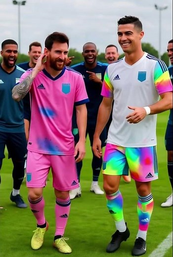 Ronaldo & Messi Wash Shirts Together 🧼 | Color Change Disaster, Viewers Laugh Hilariously 😂⚽