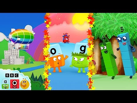 The Great Blocks Expedition 🌳 | Learn to Read, Count, & Explore Colours | ‪@Blocks-Universe‬