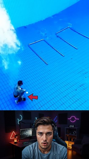 The Challenge That Almost Sank Him in the Pool 🏊‍♂️💪 #viralpost #reelsviralシ #trend | BuzzLook