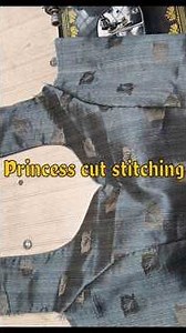 Easy and Perfect Princess cut stitching | step by step for beginners #princesscut#blouse#shorts