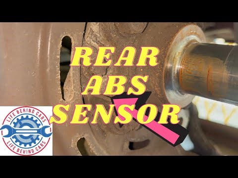 Ford Transit Custom 2018 Diesel Rear ABS Sensor Location