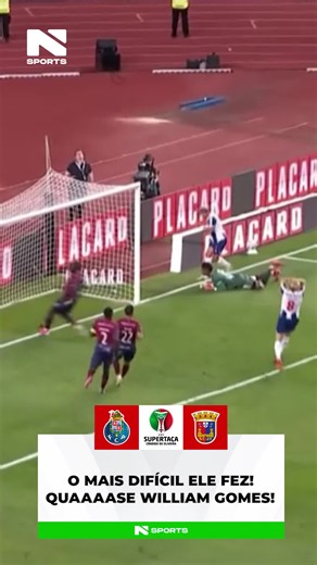William Gomes Perde Chance Clara para o Porto na Supertaça