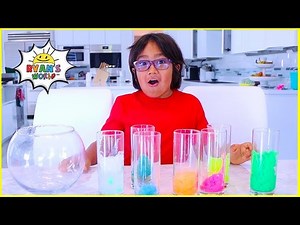 Easy DIY Science Experiments Valentine Edition with Ryan!!! - Videos For Kids
