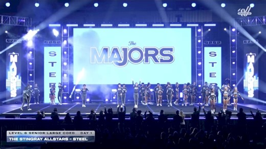 The Stingray Allstars - Marietta - Steel [2026 L6 Senior Large Coed DAY 1] 2026 The MAJORS