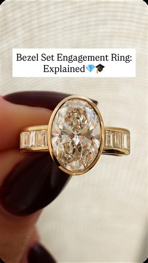 GOODSTONE on Instagram: "To bezel or not to bezel ✨ Breaking down one of our most popular designs and why this sleek, sophisticated setting is so sought after. 💎 The forever kind of sparkle starts here. 📲 hello@goodstoneinc.com ✨ A process made simple, a piece made forever 🌐 www.goodstoneinc.com #goodstone #engagementrings #bezelsetting #bezelset #customengagementring #diamonds Fine Jewelry | Unique Engagement Rings | 2025 Jewelry Trends| Dream Ring | Wedding Bands| Ring Stacks| Gold Jewlery|